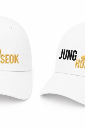 BONÉ BORDADO JHOPE - OPÇÃO 27 - PRODUÇÃO PREMIUM SOB ENCOMENDA E LIMITADA