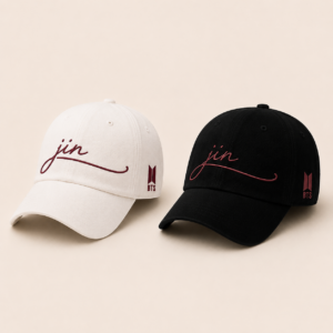 BONÉ BORDADO JIN - OPÇÃO 32 - PRODUÇÃO PREMIUM SOB ENCOMENDA E LIMITADA