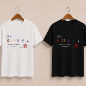 CAMISETA THE ROSE - OPÇÃO 25 - UNISSEX - 3 DIAS ÚTEIS PARA ENVIO