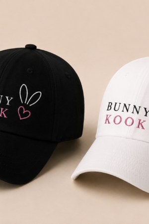 BONÉ BORDADO JUNGKOOK - OPÇÃO 11 - PRODUÇÃO PREMIUM SOB ENCOMENDA E LIMITADA