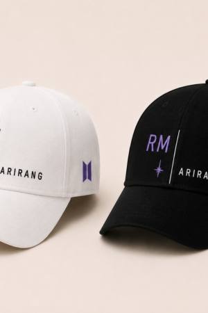 BONÉ BORDADO NAMJOON - OPÇÃO 12 - PRODUÇÃO PREMIUM SOB ENCOMENDA E LIMITADA