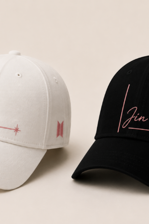 BONÉ BORDADO JIN - OPÇÃO 15 - PRODUÇÃO PREMIUM SOB ENCOMENDA E LIMITADA