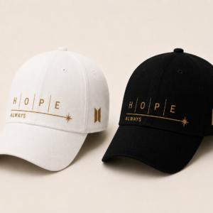 BONÉ BORDADO JHOPE - OPÇÃO 12 - PRODUÇÃO PREMIUM SOB ENCOMENDA E LIMITADA