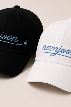 BONÉ BORDADO NAMJOON - OPÇÃO 5 - 5 DIAS ÚTEIS PARA ENVIO