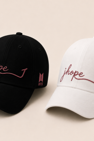 BONÉ BORDADO JHOPE - OPÇÃO 17 - PRODUÇÃO PREMIUM SOB ENCOMENDA E LIMITADA