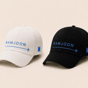 BONÉ BORDADO NAMJOON - OPÇÃO 28 - PRODUÇÃO PREMIUM SOB ENCOMENDA E LIMITADA