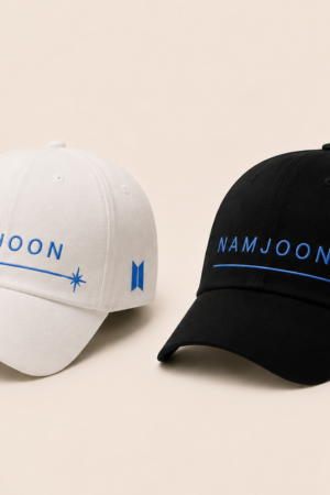 BONÉ BORDADO NAMJOON - OPÇÃO 24 - PRODUÇÃO PREMIUM SOB ENCOMENDA E LIMITADA