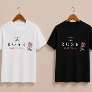 CAMISETA THE ROSE - OPÇÃO 35 - T-SHIRT FEMININA - 3 DIAS ÚTEIS PARA ENVIO