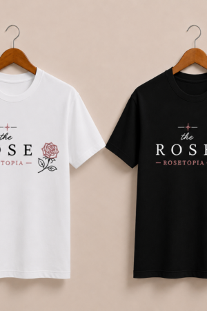 CAMISETA THE ROSE - OPÇÃO 35 - T-SHIRT FEMININA - 3 DIAS ÚTEIS PARA ENVIO