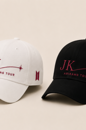BONÉ BORDADO JUNGKOOK - OPÇÃO 22 - PRODUÇÃO PREMIUM SOB ENCOMENDA E LIMITADA