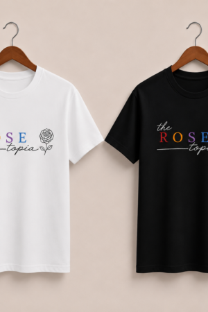 CAMISETA THE ROSE - OPÇÃO 18 - T-SHIRT FEMININA - 3 DIAS ÚTEIS PARA ENVIO