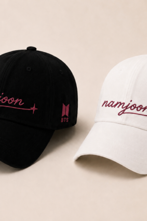 BONÉ BORDADO NAMJOON - OPÇÃO 21 - PRODUÇÃO PREMIUM SOB ENCOMENDA E LIMITADA