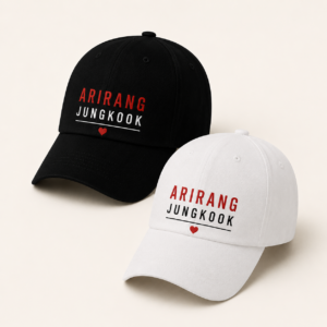 BONÉ BORDADO JUNGKOOK - OPÇÃO 42 - PRODUÇÃO PREMIUM SOB ENCOMENDA E LIMITADA