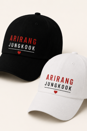 BONÉ BORDADO JUNGKOOK - OPÇÃO 42 - PRODUÇÃO PREMIUM SOB ENCOMENDA E LIMITADA