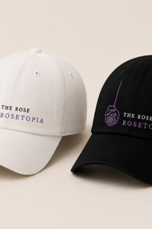 BONÉ BORDADO THE ROSE - OPÇÃO 54 - PRODUÇÃO PREMIUM SOB ENCOMENDA E LIMITADA