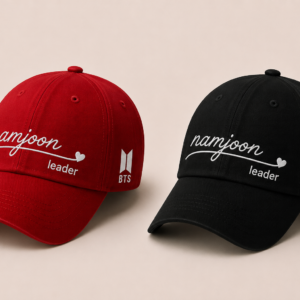 BONÉ BORDADO NAMJOON - OPÇÃO 36 - PRODUÇÃO PREMIUM SOB ENCOMENDA E LIMITADA