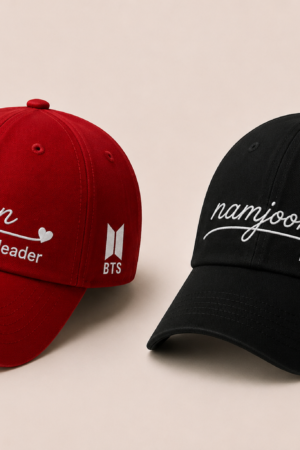 BONÉ BORDADO NAMJOON - OPÇÃO 36 - PRODUÇÃO PREMIUM SOB ENCOMENDA E LIMITADA