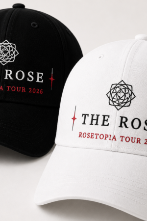 BONÉ BORDADO THE ROSE - OPÇÃO 37 - PRODUÇÃO PREMIUM SOB ENCOMENDA E LIMITADA