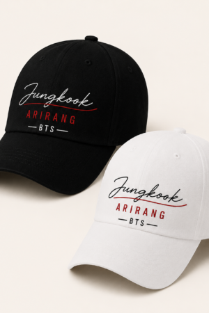 BONÉ BORDADO JUNGKOOK - OPÇÃO 41 - PRODUÇÃO PREMIUM SOB ENCOMENDA E LIMITADA