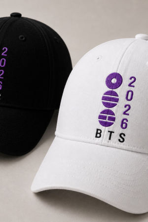 BONÉ BORDADO BTS - OPÇÃO 6 - 5 DIAS ÚTEIS PARA ENVIO
