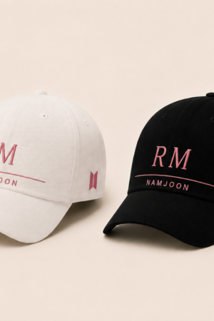 BONÉ BORDADO NAMJOON - OPÇÃO 22 - PRODUÇÃO PREMIUM SOB ENCOMENDA E LIMITADA