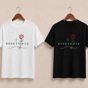 CAMISETA THE ROSE - OPÇÃO 26 - UNISSEX - 3 DIAS ÚTEIS PARA ENVIO