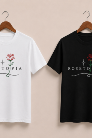 CAMISETA THE ROSE - OPÇÃO 26 - T-SHIRT FEMININA - 3 DIAS ÚTEIS PARA ENVIO