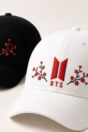 BONÉ BORDADO BTS - OPÇÃO 58 - 5 DIAS ÚTEIS PARA ENVIO
