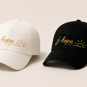 BONÉ BORDADO JHOPE - OPÇÃO 5 - PRODUÇÃO PREMIUM SOB ENCOMENDA E LIMITADA
