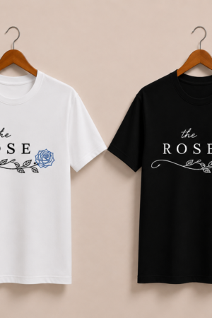 CAMISETA THE ROSE - OPÇÃO 34 - T-SHIRT FEMININA - 3 DIAS ÚTEIS PARA ENVIO