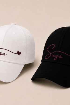 BONÉ BORDADO SUGA - OPÇÃO 21 - PRODUÇÃO PREMIUM SOB ENCOMENDA E LIMITADA