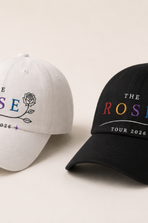 BONÉ BORDADO THE ROSE - OPÇÃO 49 - PRODUÇÃO PREMIUM SOB ENCOMENDA E LIMITADA
