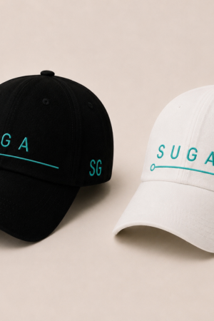 BONÉ BORDADO SUGA - OPÇÃO 25 - PRODUÇÃO PREMIUM SOB ENCOMENDA E LIMITADA