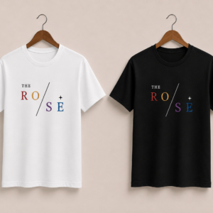 CAMISETA THE ROSE - OPÇÃO 16 - T-SHIRT FEMININA - 3 DIAS ÚTEIS PARA ENVIO