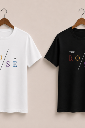 CAMISETA THE ROSE - OPÇÃO 16 - T-SHIRT FEMININA - 3 DIAS ÚTEIS PARA ENVIO