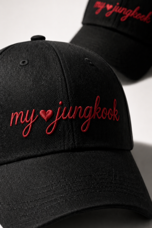 BONÉ BORDADO JUNGKOOK - OPÇÃO 8 - 5 DIAS ÚTEIS PARA ENVIO