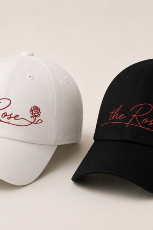 BONÉ BORDADO THE ROSE - OPÇÃO 51 - PRODUÇÃO PREMIUM SOB ENCOMENDA E LIMITADA