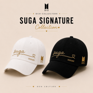 BONÉ BORDADO SUGA - OPÇÃO 27 - PRODUÇÃO PREMIUM SOB ENCOMENDA E LIMITADA