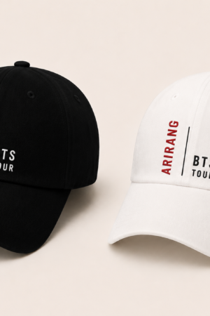BONÉ BORDADO BTS - OPÇÃO 140 - PRODUÇÃO PREMIUM SOB ENCOMENDA E LIMITADA