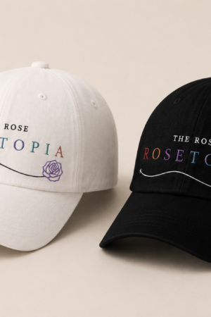 BONÉ BORDADO THE ROSE - OPÇÃO 53 - PRODUÇÃO PREMIUM SOB ENCOMENDA E LIMITADA