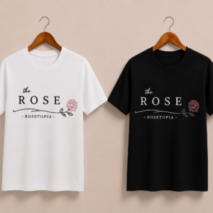 CAMISETA THE ROSE - OPÇÃO 32 - UNISSEX - 3 DIAS ÚTEIS PARA ENVIO