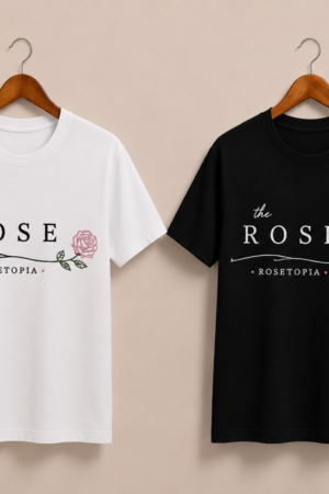 CAMISETA THE ROSE - OPÇÃO 32 - UNISSEX - 3 DIAS ÚTEIS PARA ENVIO