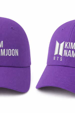 BONÉ BORDADO NAMJOON - OPÇÃO 25 - PRODUÇÃO PREMIUM SOB ENCOMENDA E LIMITADA