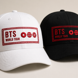 BONÉ BORDADO BTS - OPÇÃO 25 - PRODUÇÃO PREMIUM SOB ENCOMENDA E LIMITADA