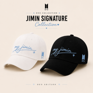 BONÉ BORDADO PARK JIMIN - OPÇÃO 23 - PRODUÇÃO PREMIUM SOB ENCOMENDA E LIMITADA