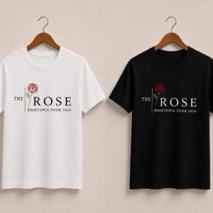 CAMISETA THE ROSE - OPÇÃO 21 - UNISSEX - 3 DIAS ÚTEIS PARA ENVIO