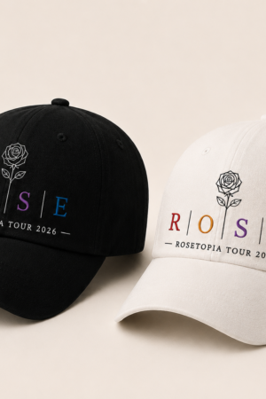 BONÉ BORDADO THE ROSE - OPÇÃO 2 - PRODUÇÃO PREMIUM SOB ENCOMENDA E LIMITADA