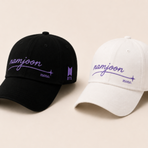BONÉ BORDADO NAMJOON - OPÇÃO 8 - PRODUÇÃO PREMIUM SOB ENCOMENDA E LIMITADA