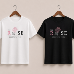 CAMISETA THE ROSE - OPÇÃO 14 - T-SHIRT FEMININA - 3 DIAS ÚTEIS PARA ENVIO