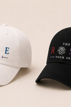BONÉ BORDADO THE ROSE - OPÇÃO 4 - PRODUÇÃO PREMIUM SOB ENCOMENDA E LIMITADA